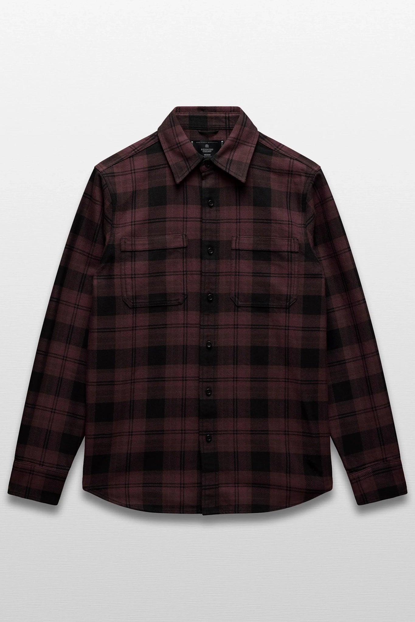 Cotton Plaid Union Standard Shirt Shirts Reigning Champ
