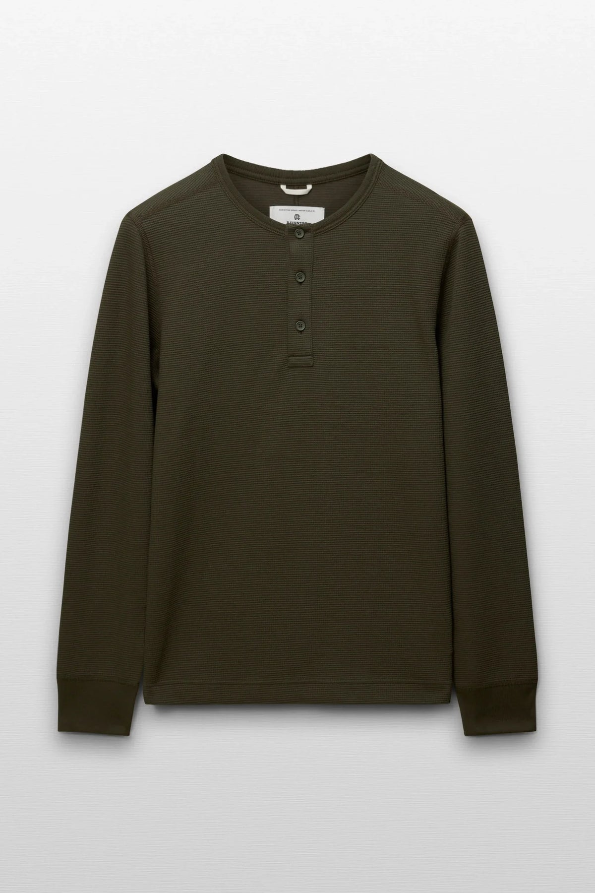 Lightweight Waffle Standard Henley T-Shirts Reigning Champ