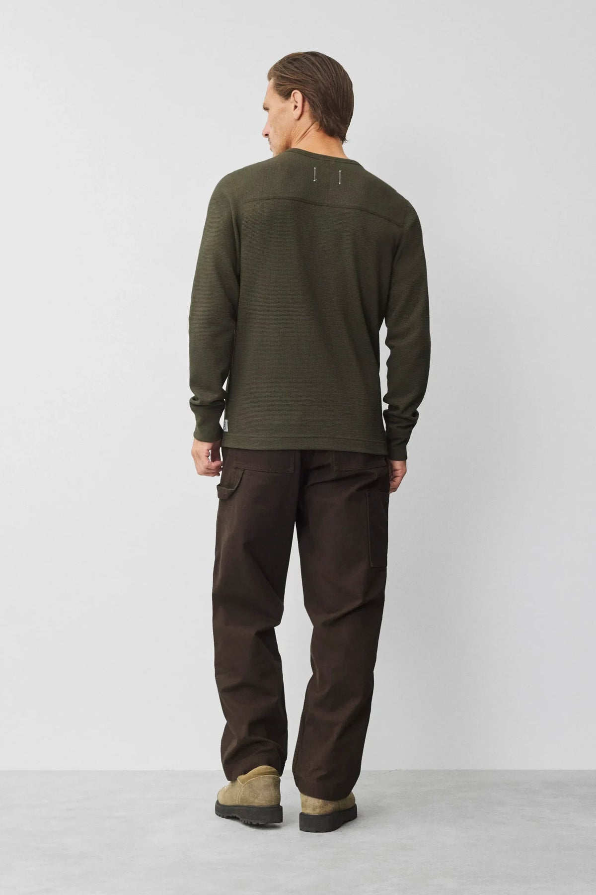 Lightweight Waffle Standard Henley T-Shirts Reigning Champ
