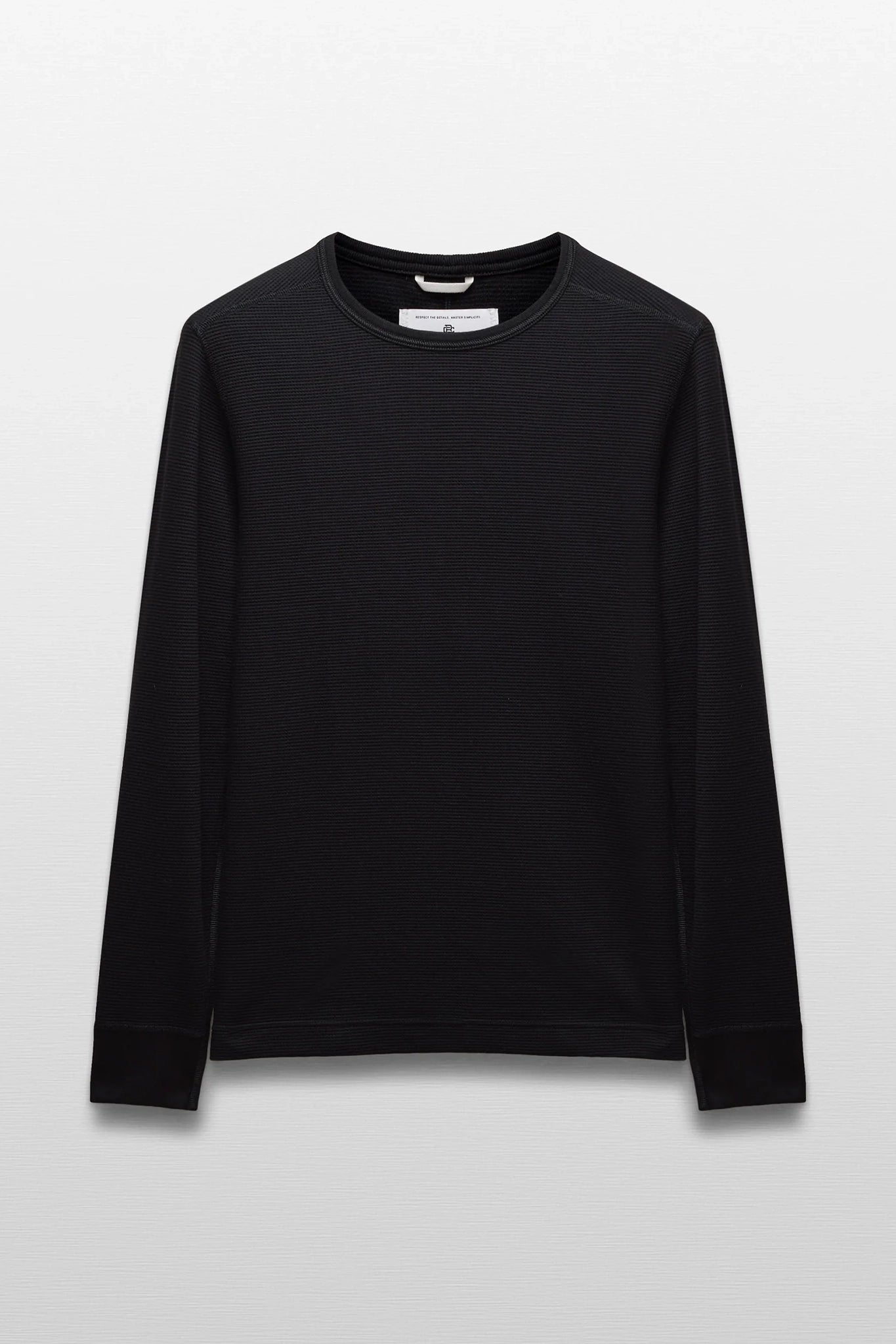 Lightweight Waffle Standard Long Sleeve T-Shirts Reigning Champ