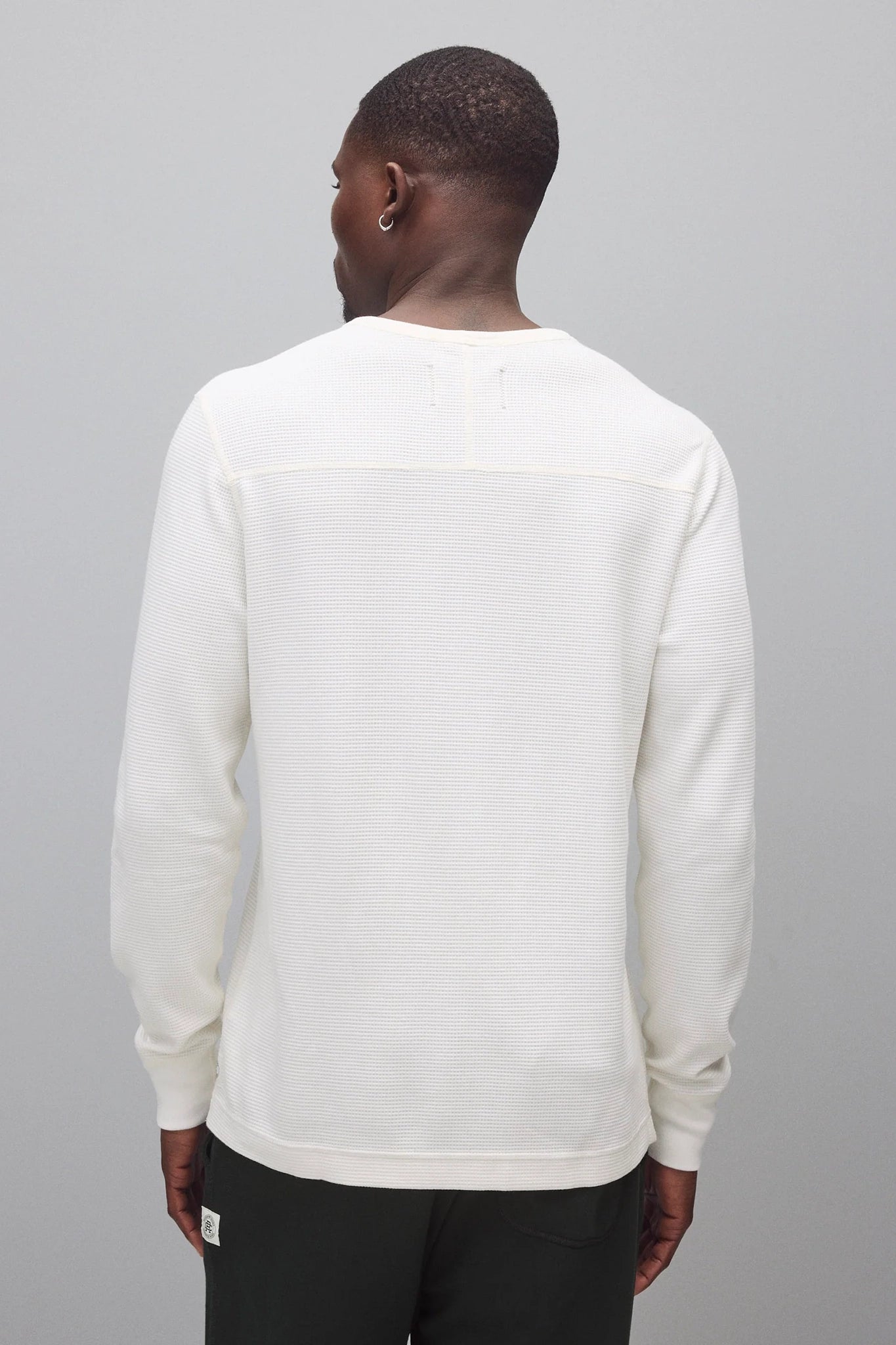 Lightweight Waffle Standard Long Sleeve T-Shirts Reigning Champ