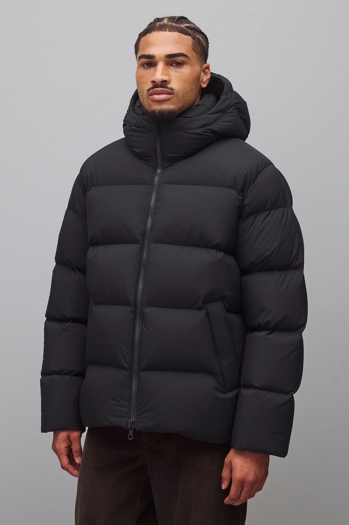 Matte Ripstop Franchise Hooded Down Jacket Jackets Reigning Champ