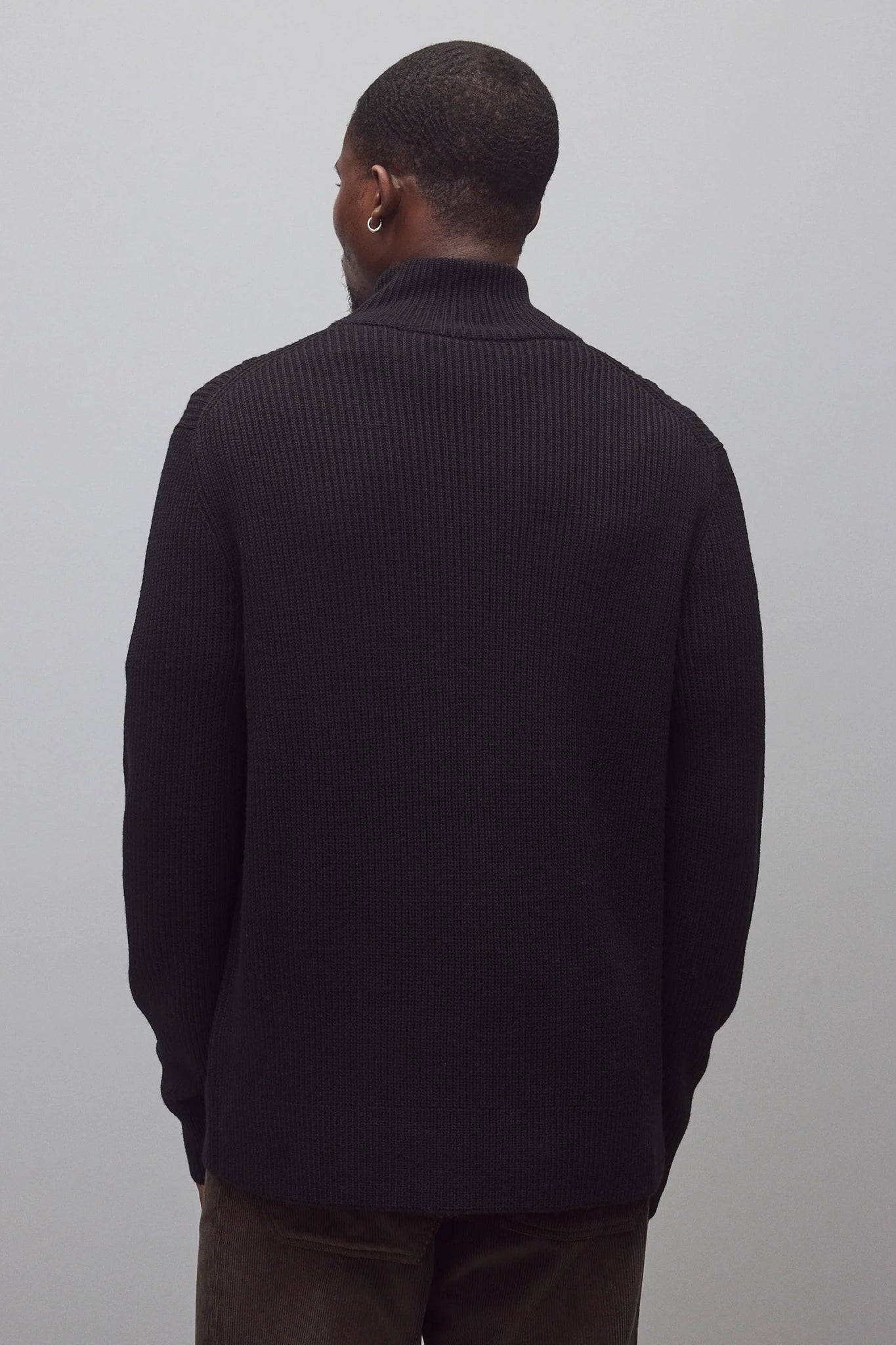 Merino Rib Vinnie Quarter Zip Sweaters Reigning Champ