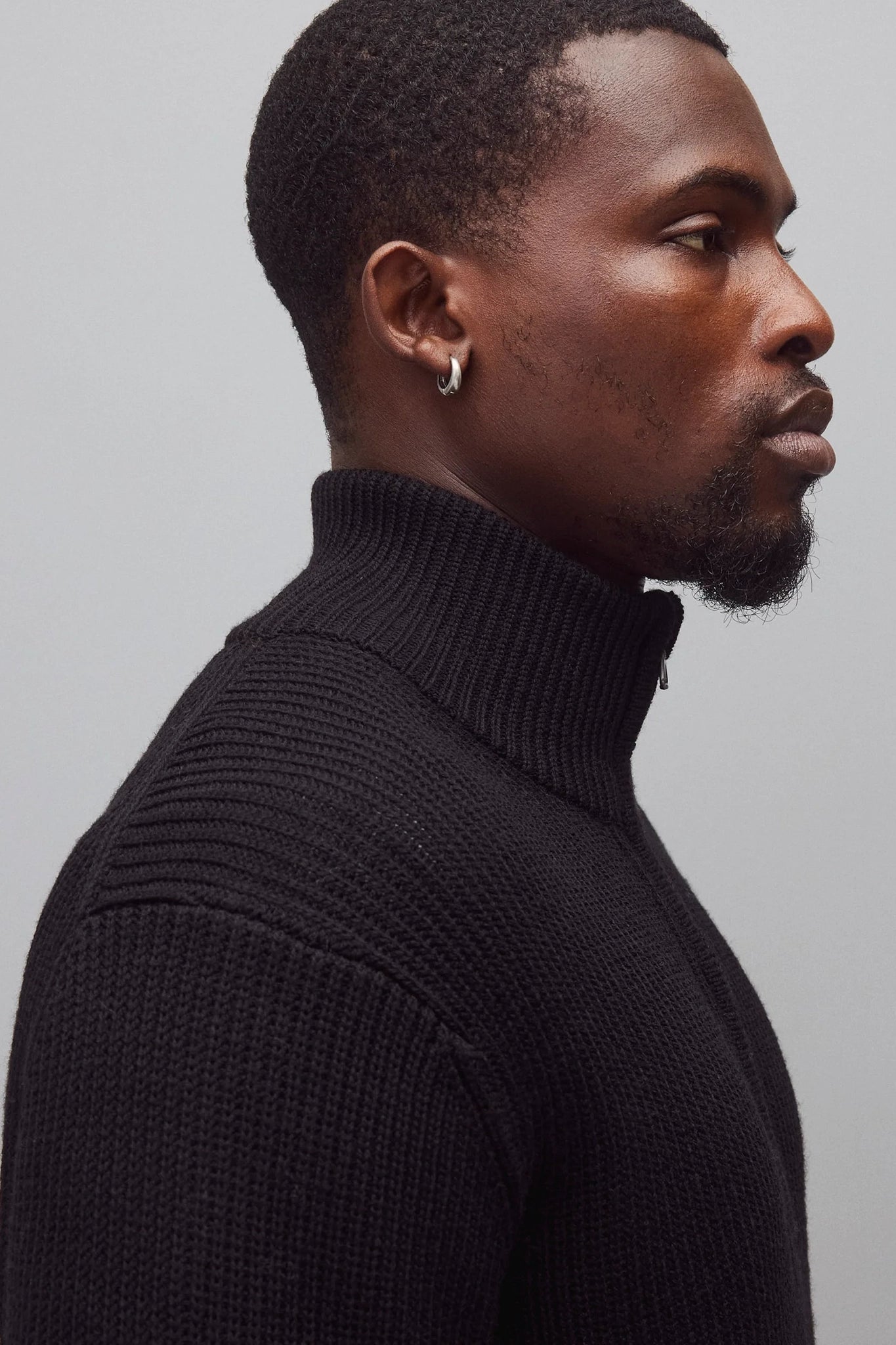 Merino Rib Vinnie Quarter Zip Sweaters Reigning Champ