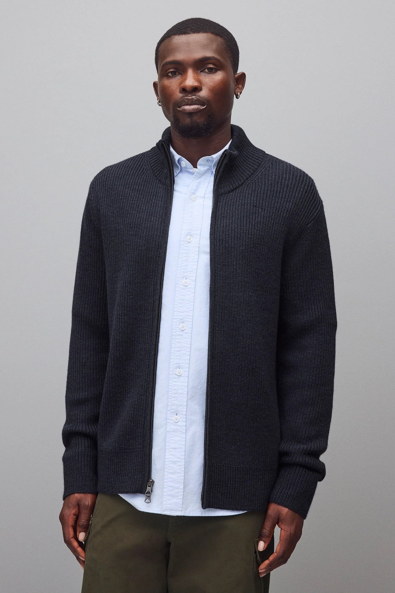 Merino Rib Vinnie Track Jacket Sweaters Reigning Champ