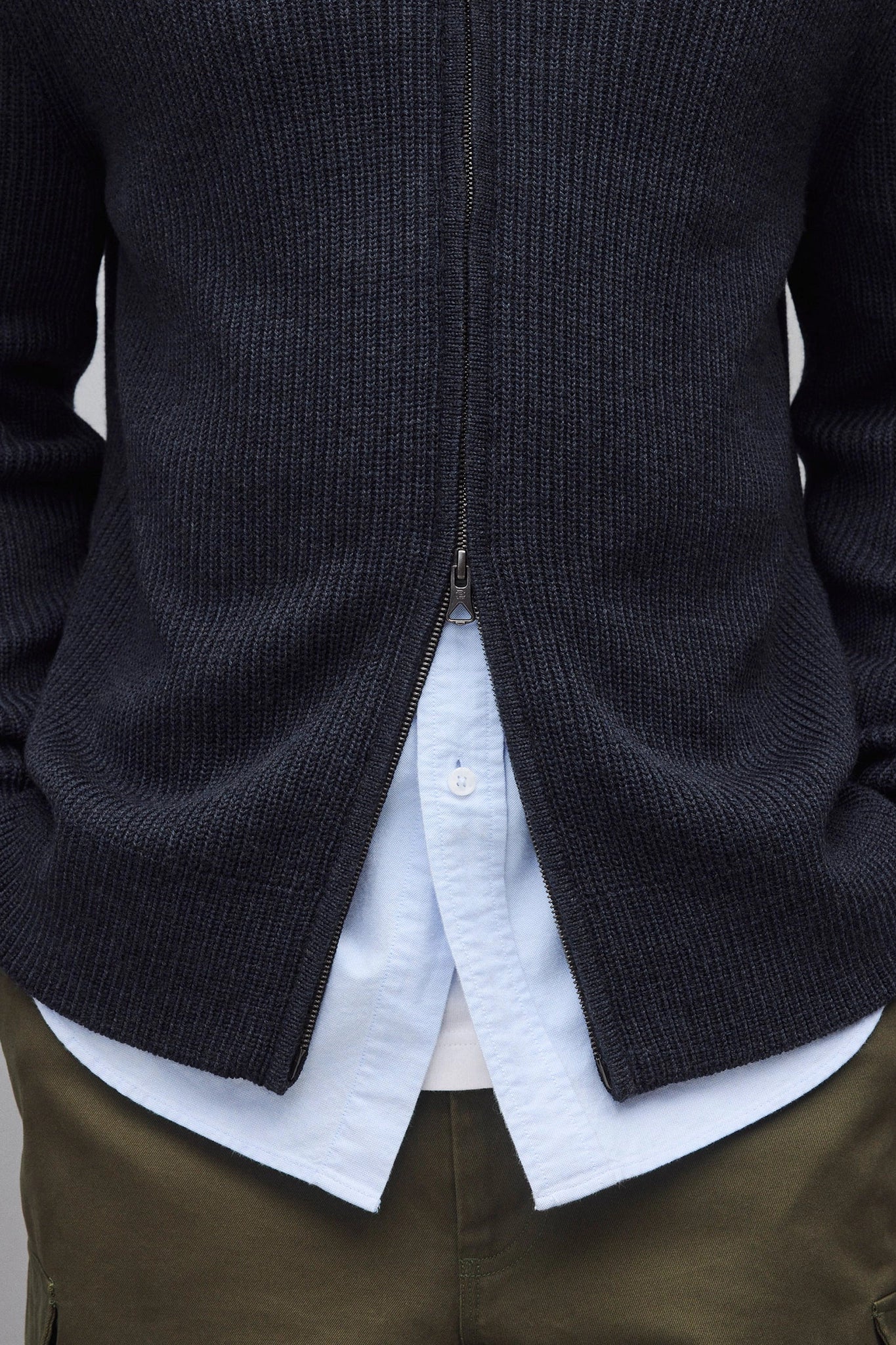 Merino Rib Vinnie Track Jacket Sweaters Reigning Champ