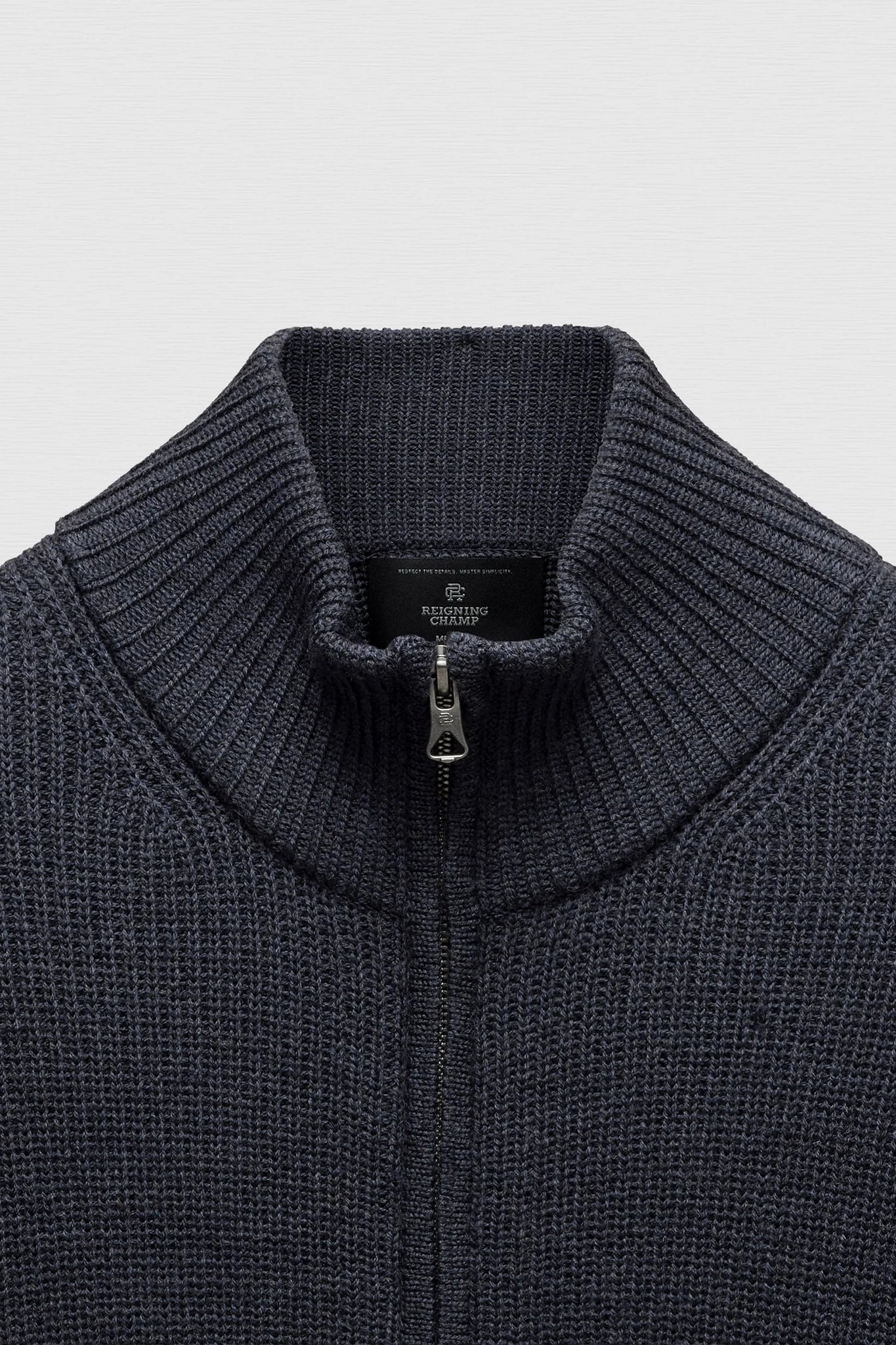 Merino Rib Vinnie Track Jacket Sweaters Reigning Champ