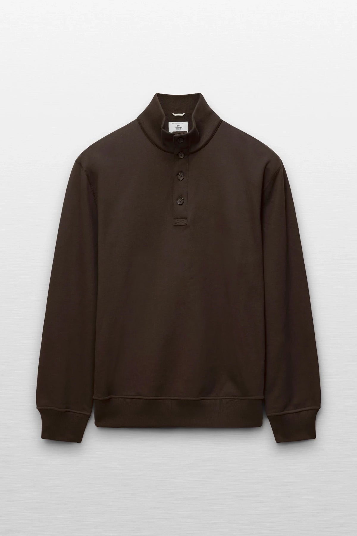 Midweight Terry Standard Button Mockneck Sweaters Reigning Champ