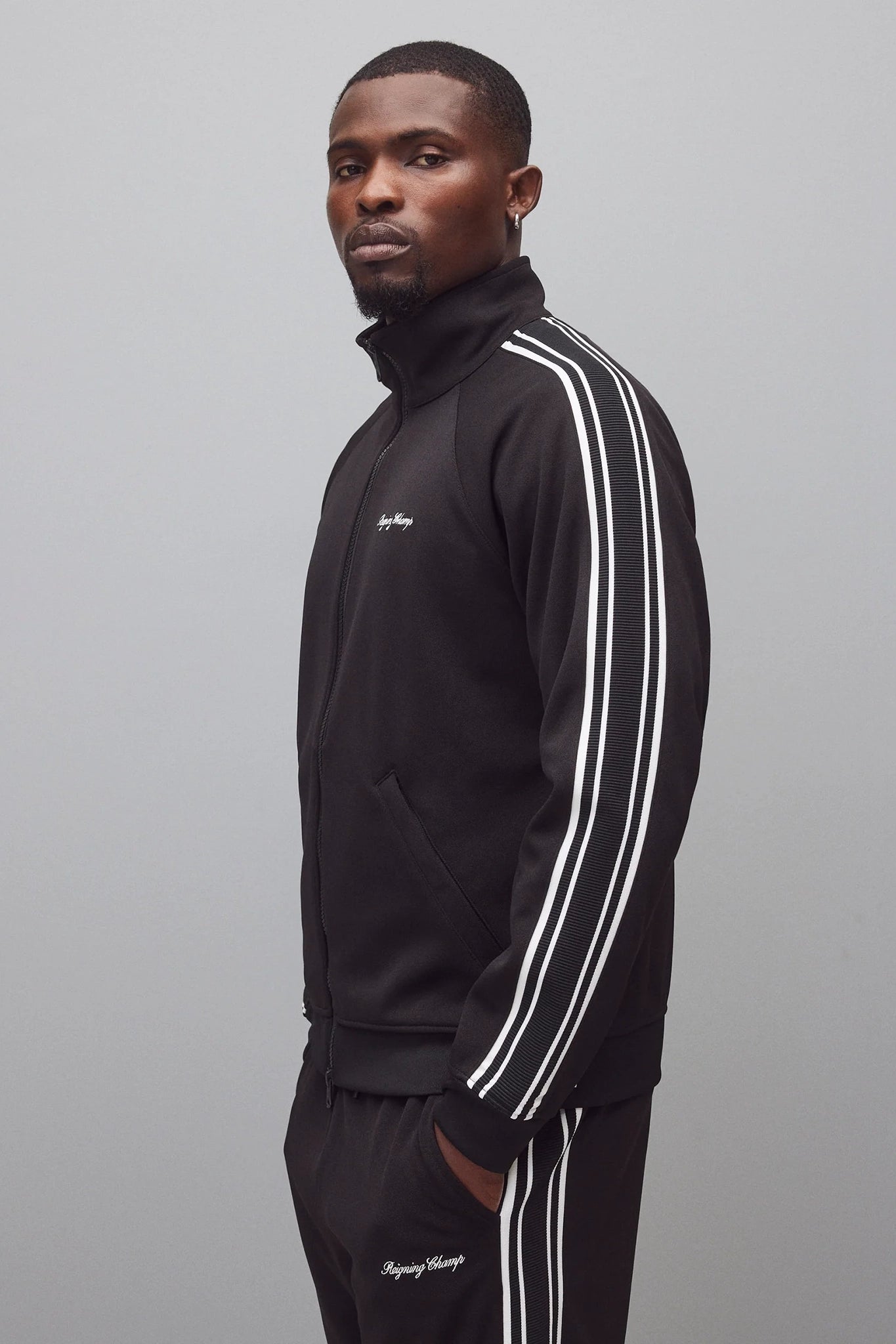 Poly Pique Campo Standard Track Jacket Jackets Reigning Champ