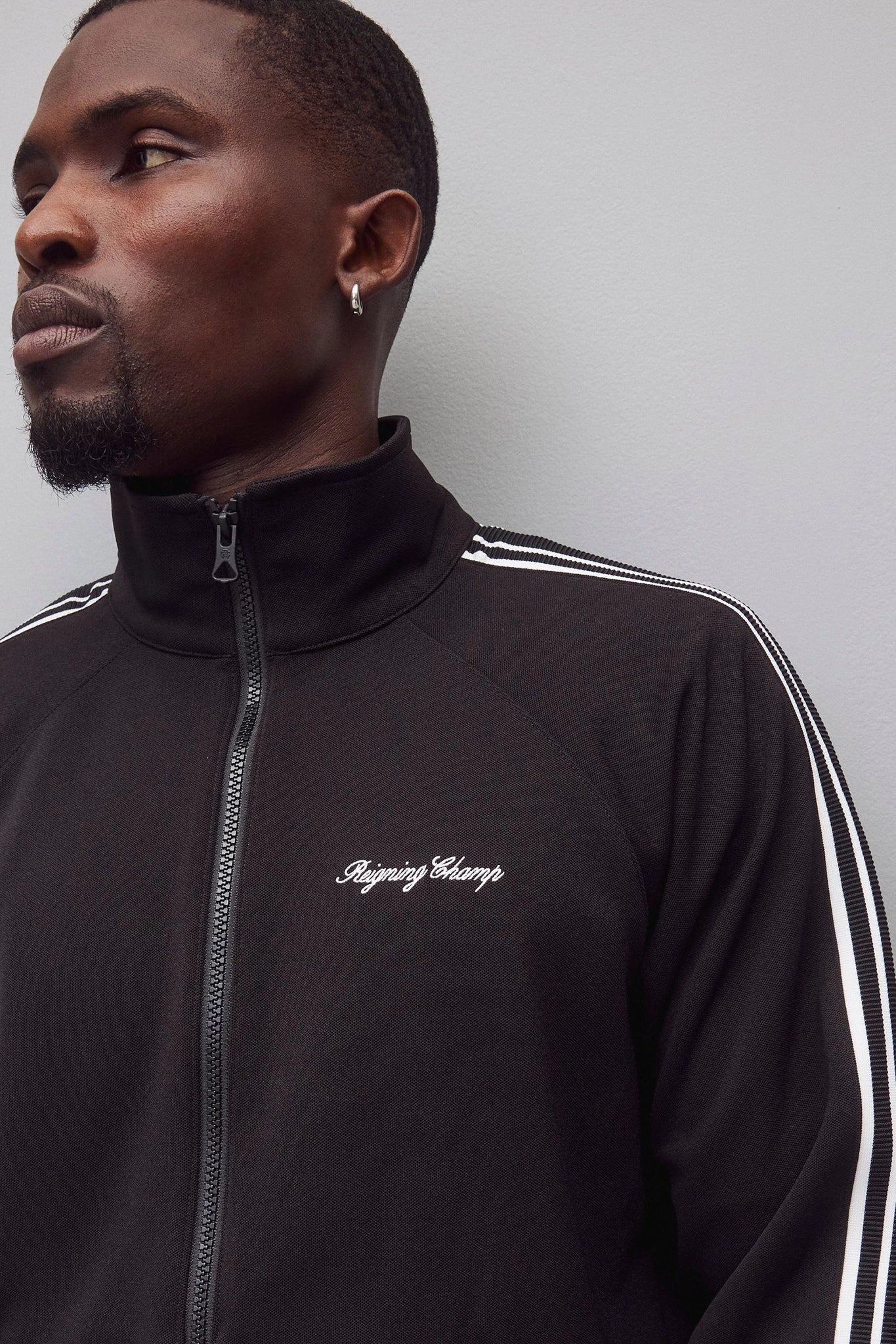 Poly Pique Campo Standard Track Jacket Jackets Reigning Champ