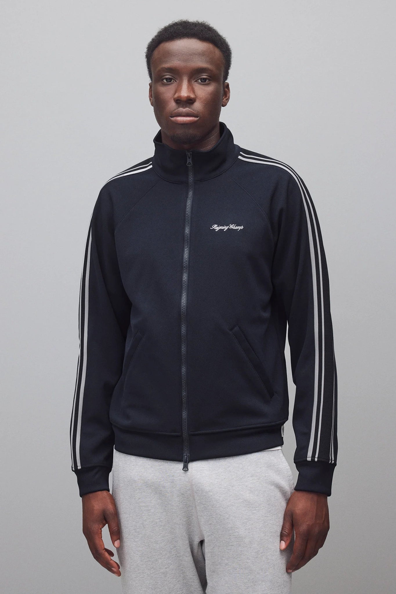 Poly Pique Campo Standard Track Jacket Jackets Reigning Champ