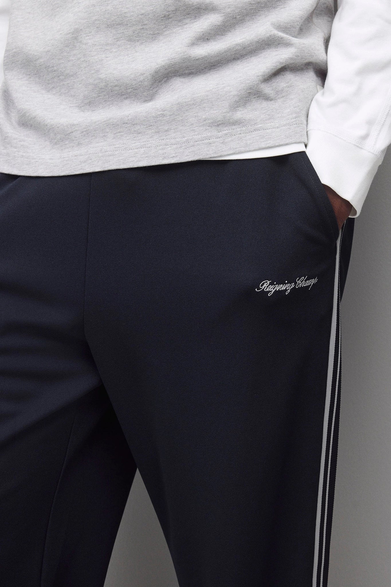 Poly Pique Campo Standard Track Pant Pants Reigning Champ