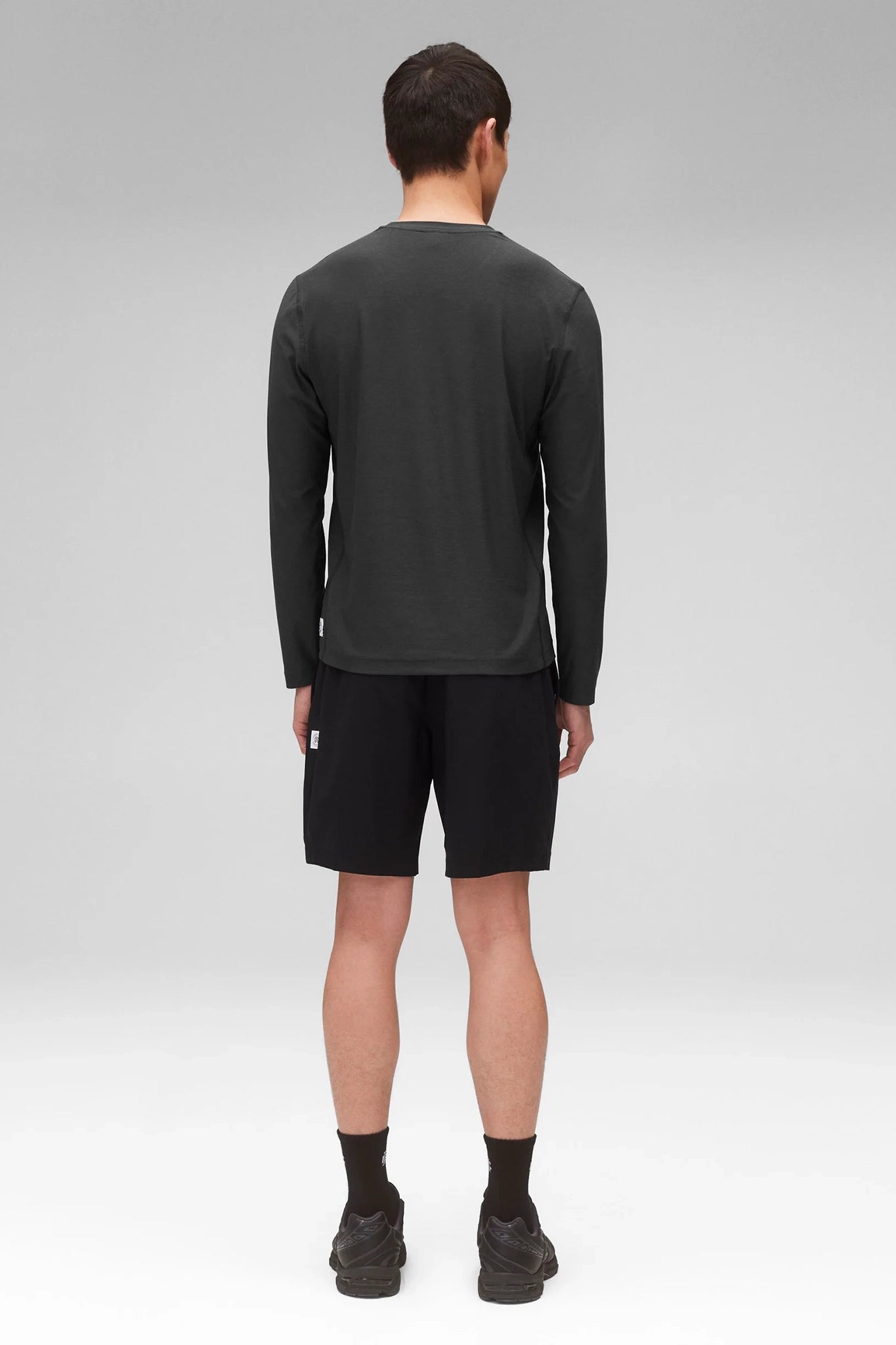 Stretch Jersey Rebound Standard Long Sleeve T-Shirts Reigning Champ