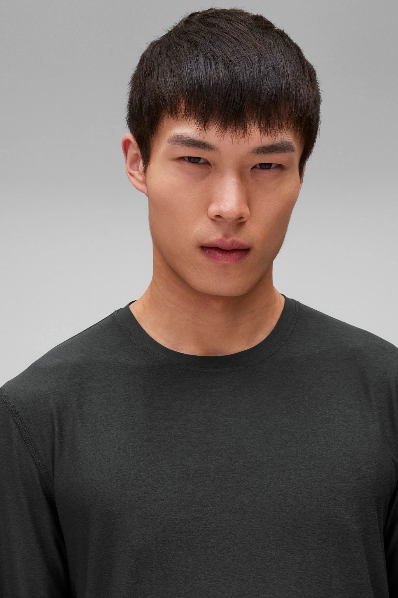 Stretch Jersey Rebound Standard Long Sleeve T-Shirts Reigning Champ