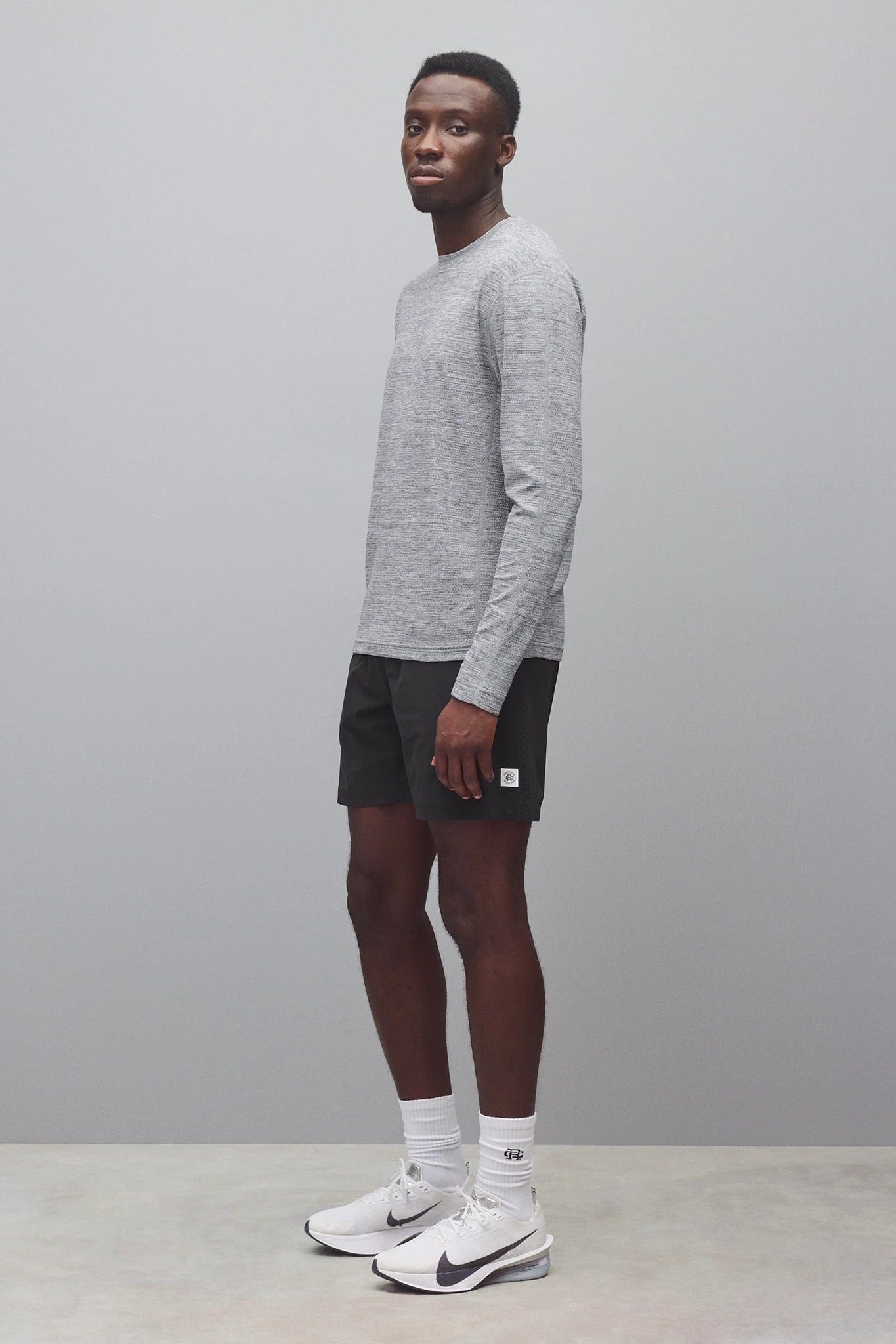 Solotex Mesh Tiebreak Standard Long Sleeve T-Shirts Reigning Champ