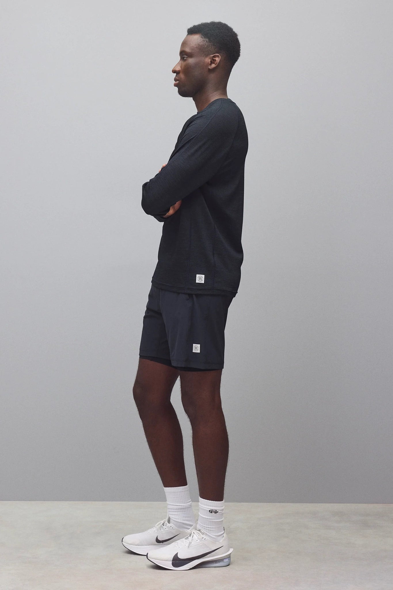 Solotex Mesh Tiebreak Standard Long Sleeve T-Shirts Reigning Champ