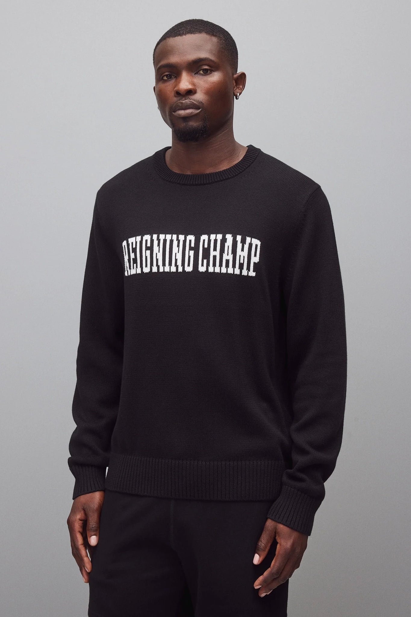 Supima Knit Collegiate Crewneck Sweaters Reigning Champ