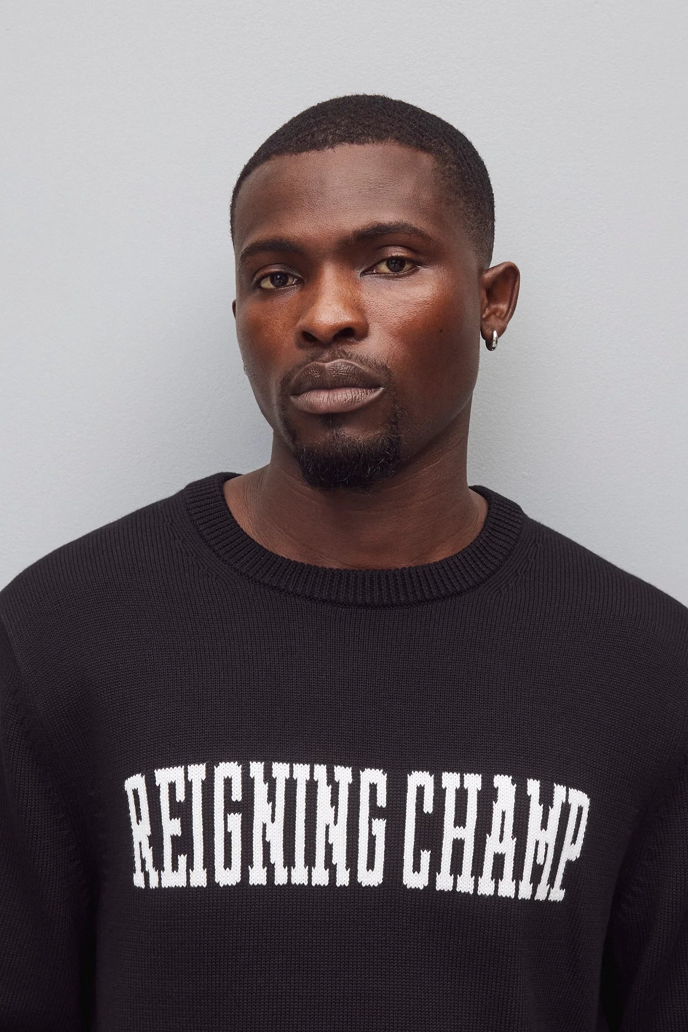 Supima Knit Collegiate Crewneck Sweaters Reigning Champ