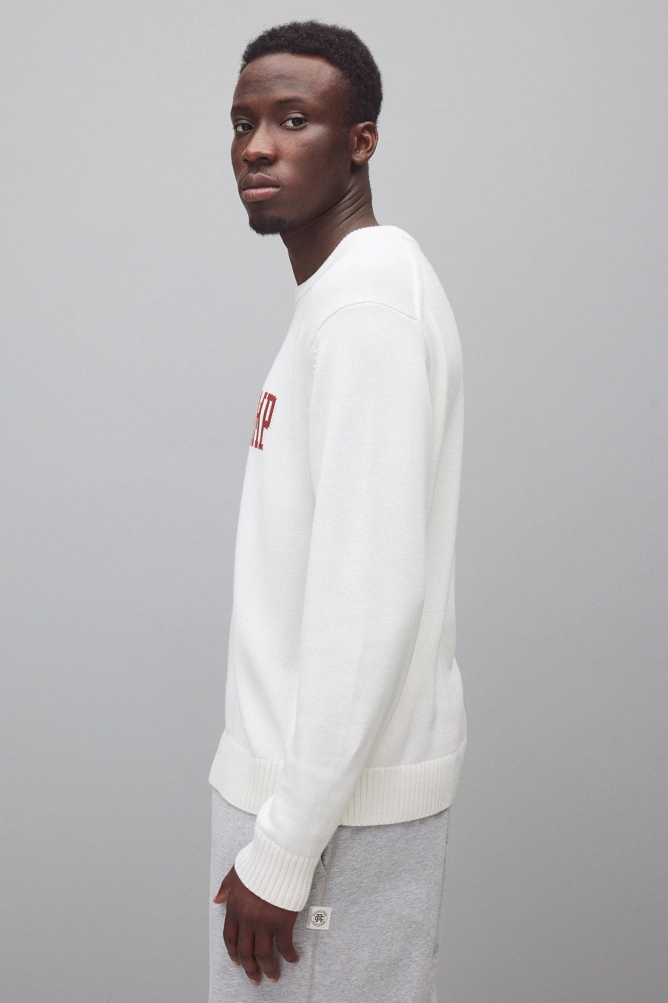 Supima Knit Collegiate Crewneck Sweaters Reigning Champ