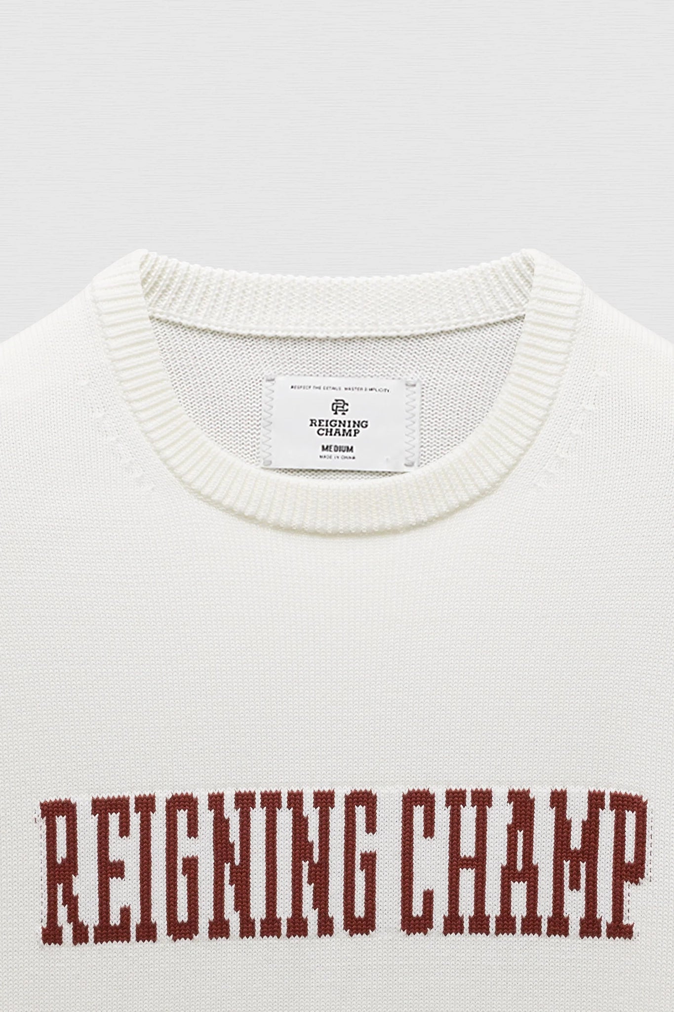 Supima Knit Collegiate Crewneck Sweaters Reigning Champ
