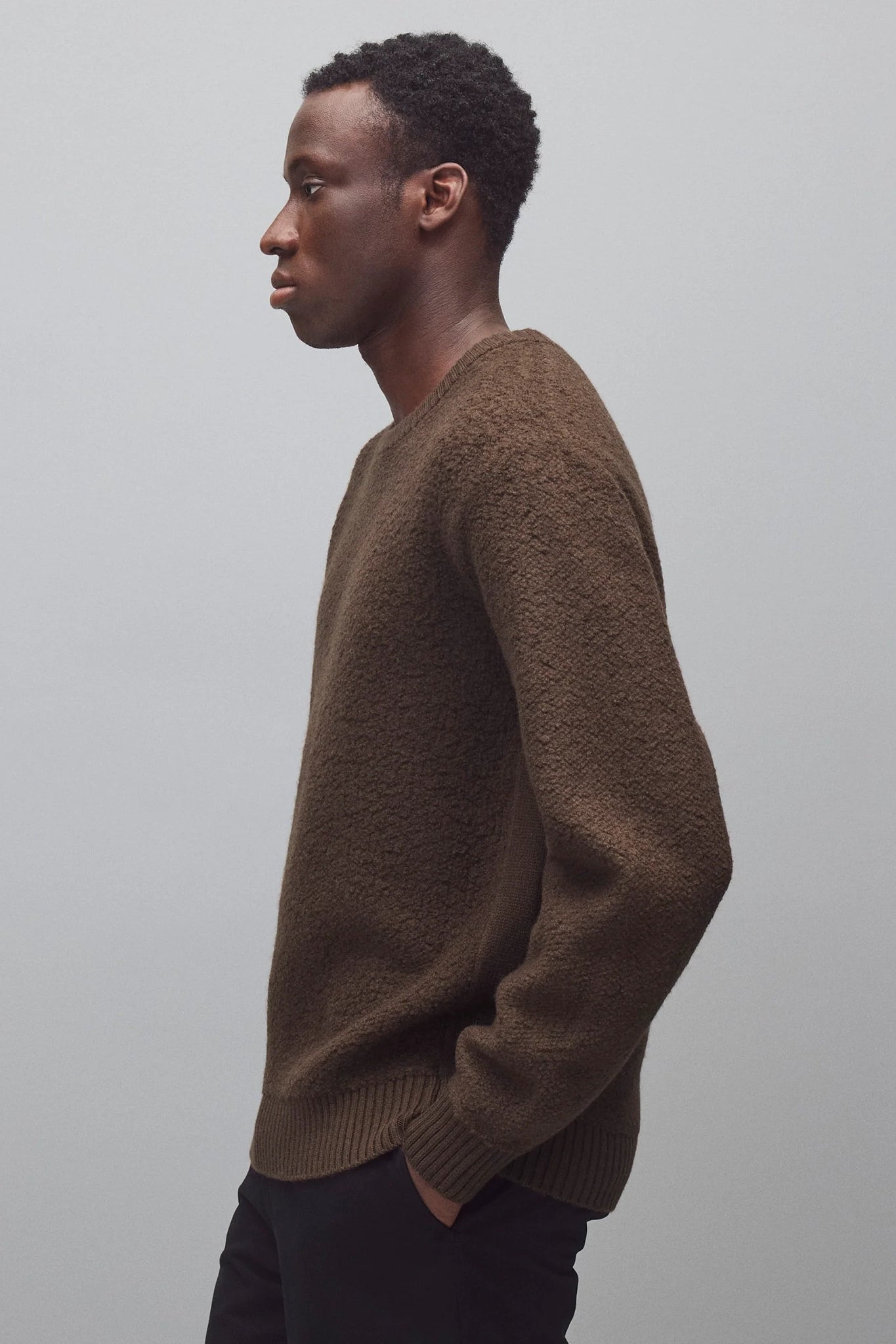Textured Boucle Turf Crewneck Sweaters Reigning Champ
