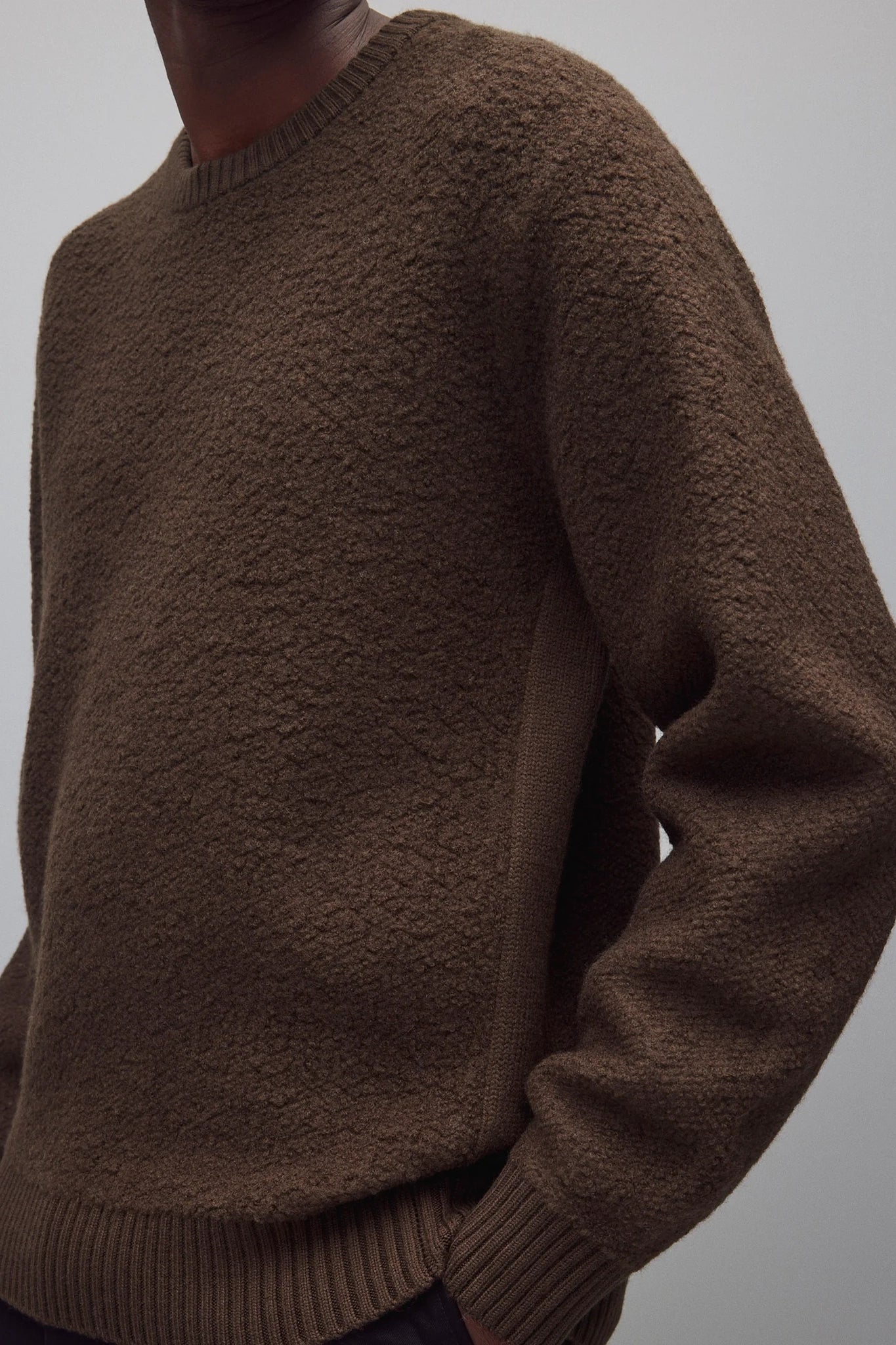 Textured Boucle Turf Crewneck Sweaters Reigning Champ