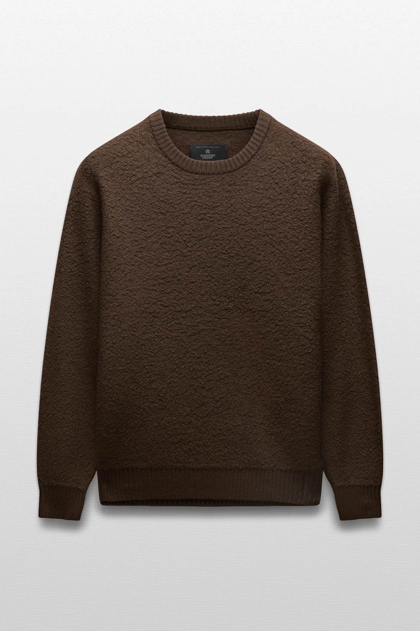 Textured Boucle Turf Crewneck Sweaters Reigning Champ
