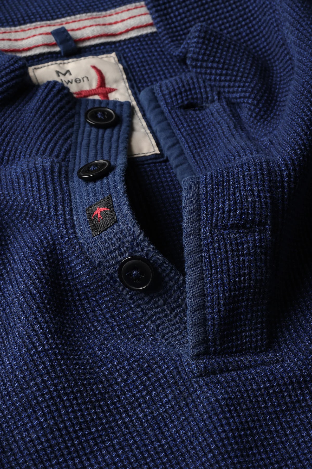 Bi-Waffle Mock Sweaters Relwen