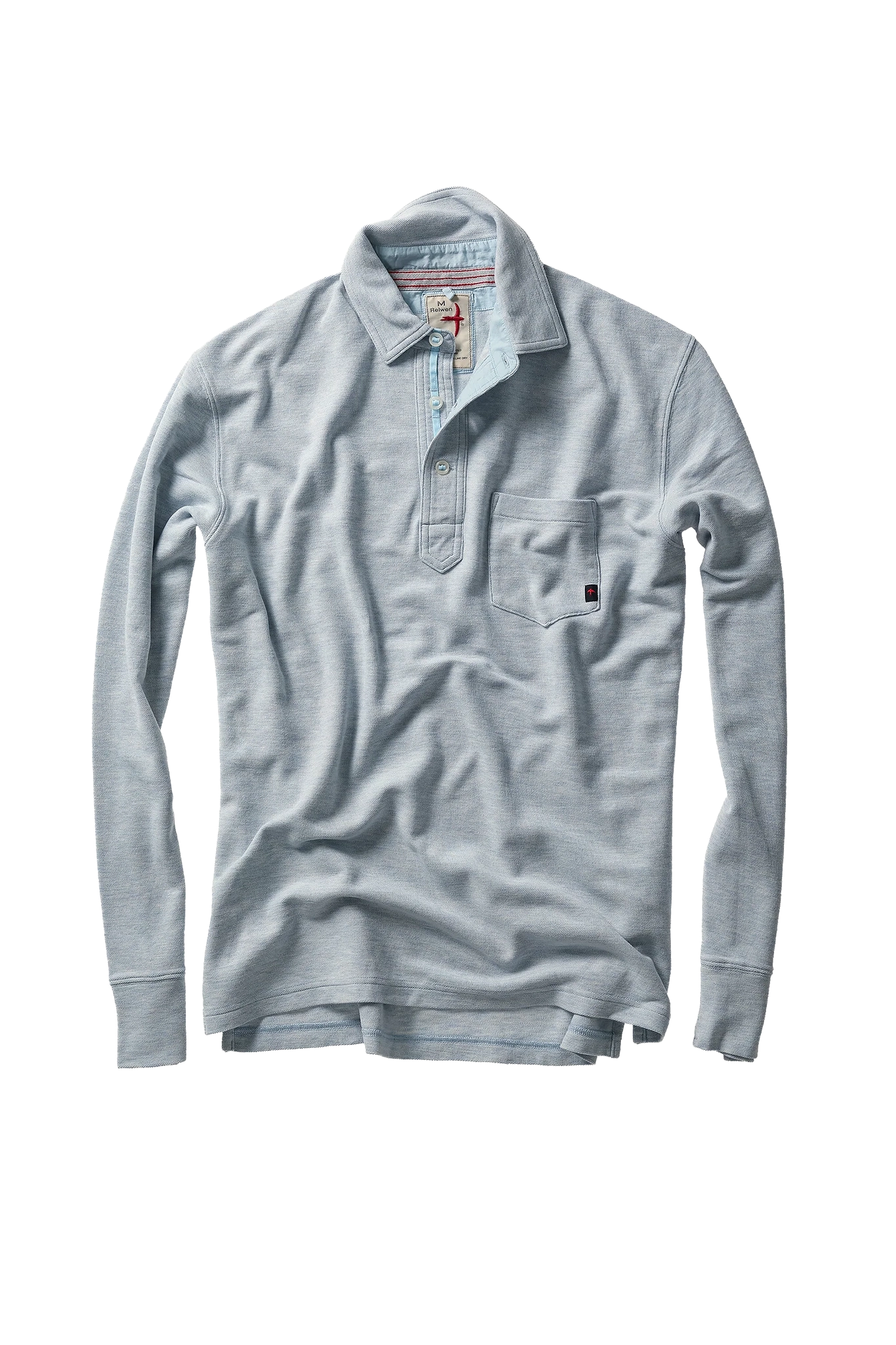 L/S Vintage Pique Polo Polos Relwen