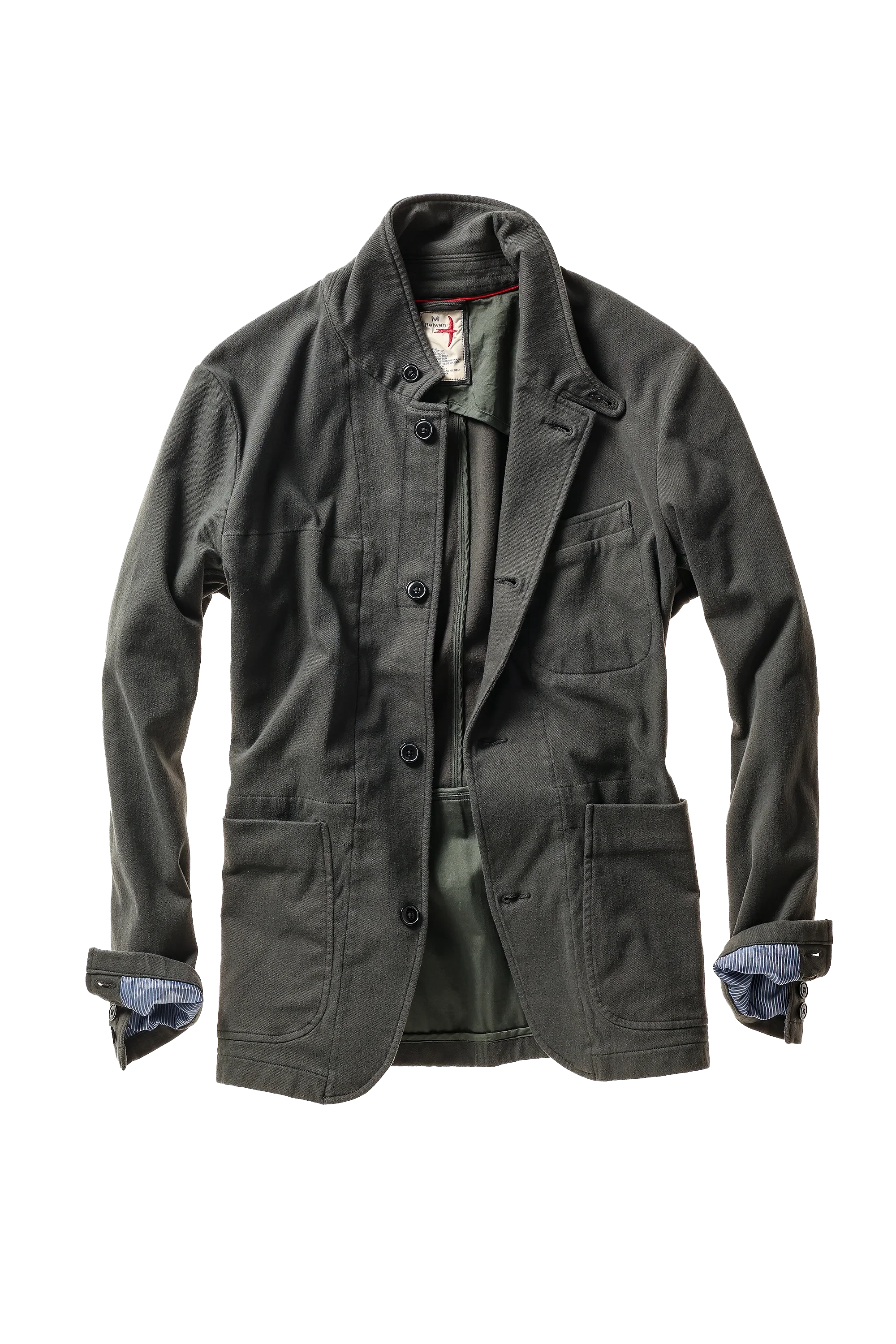 Moleskin Trap Blazer Outerwear Relwen