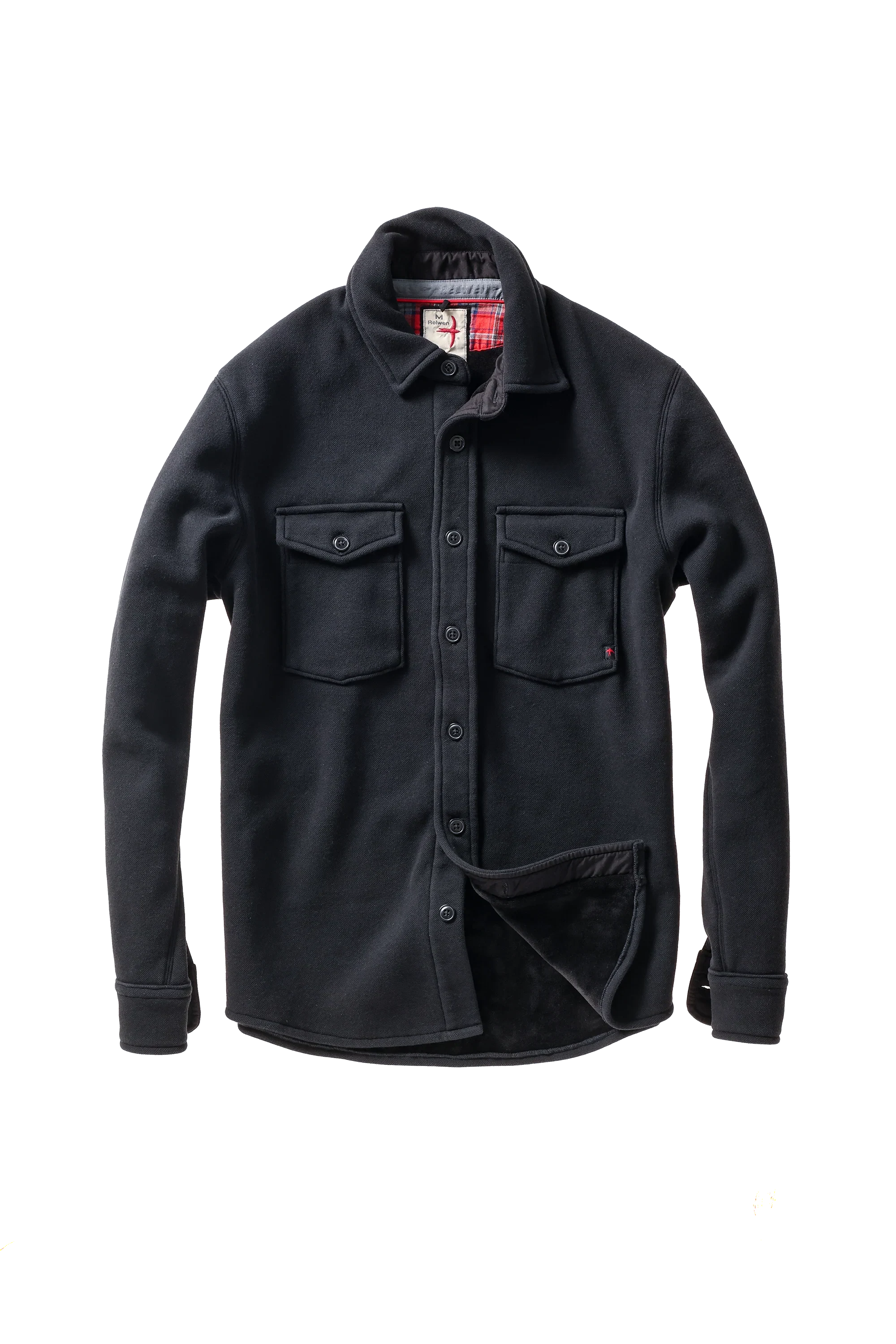 Pique Fleece Workshirt Jackets Relwen