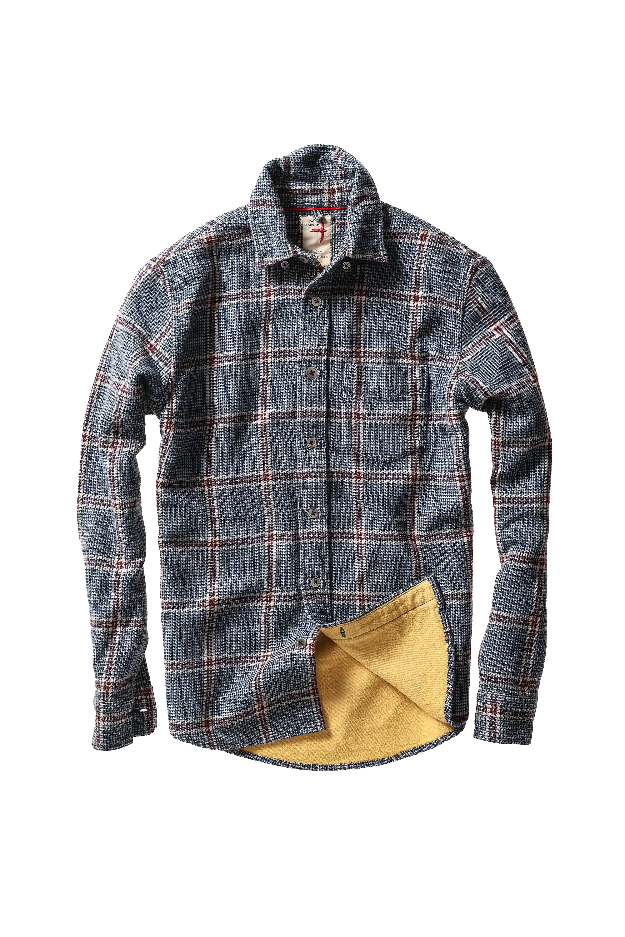 Plaid Chamois-Lined Flannel Shirts Relwen