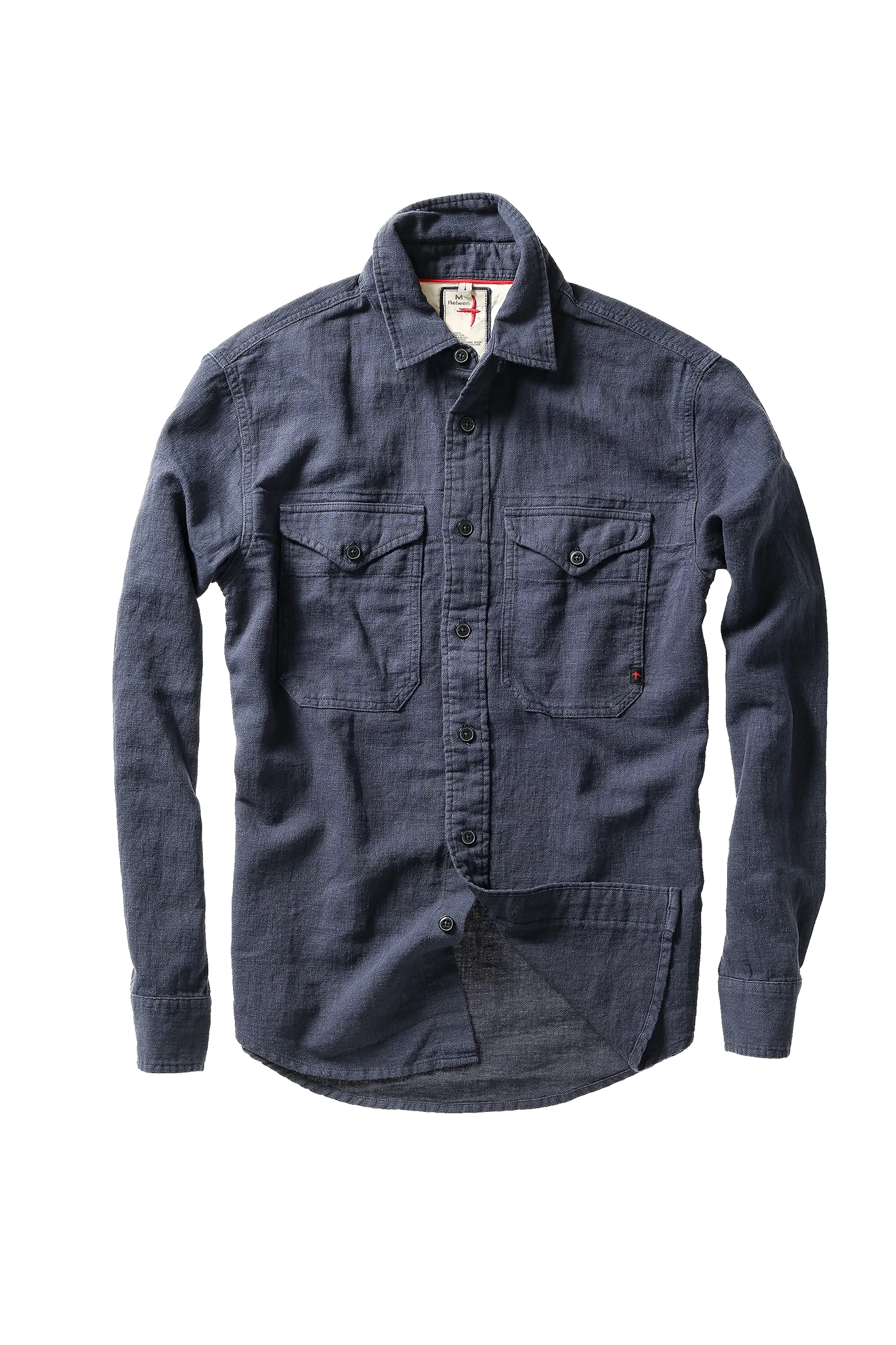 Slub Linen Workshirt Overshirts Relwen