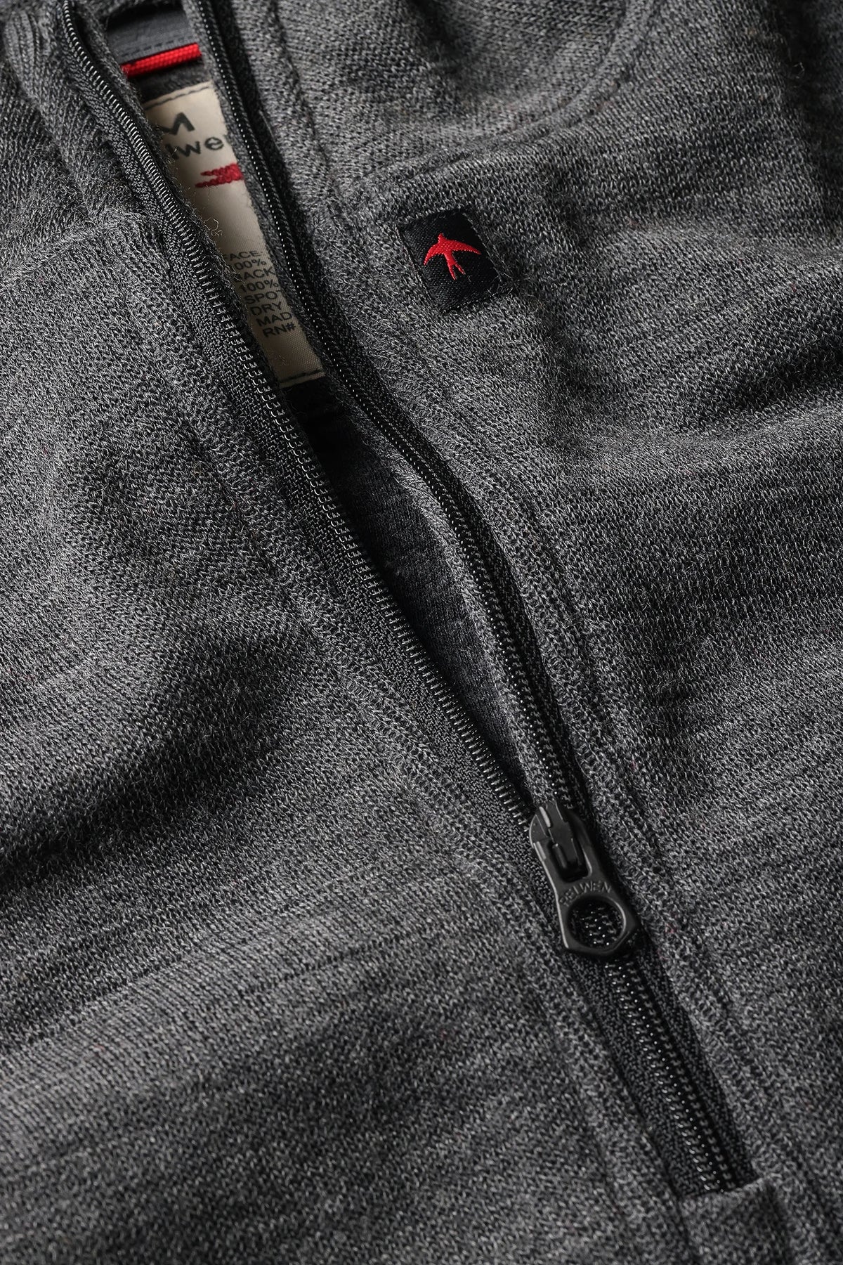 Wool/Cotton Quarter-Zip Sweaters Relwen