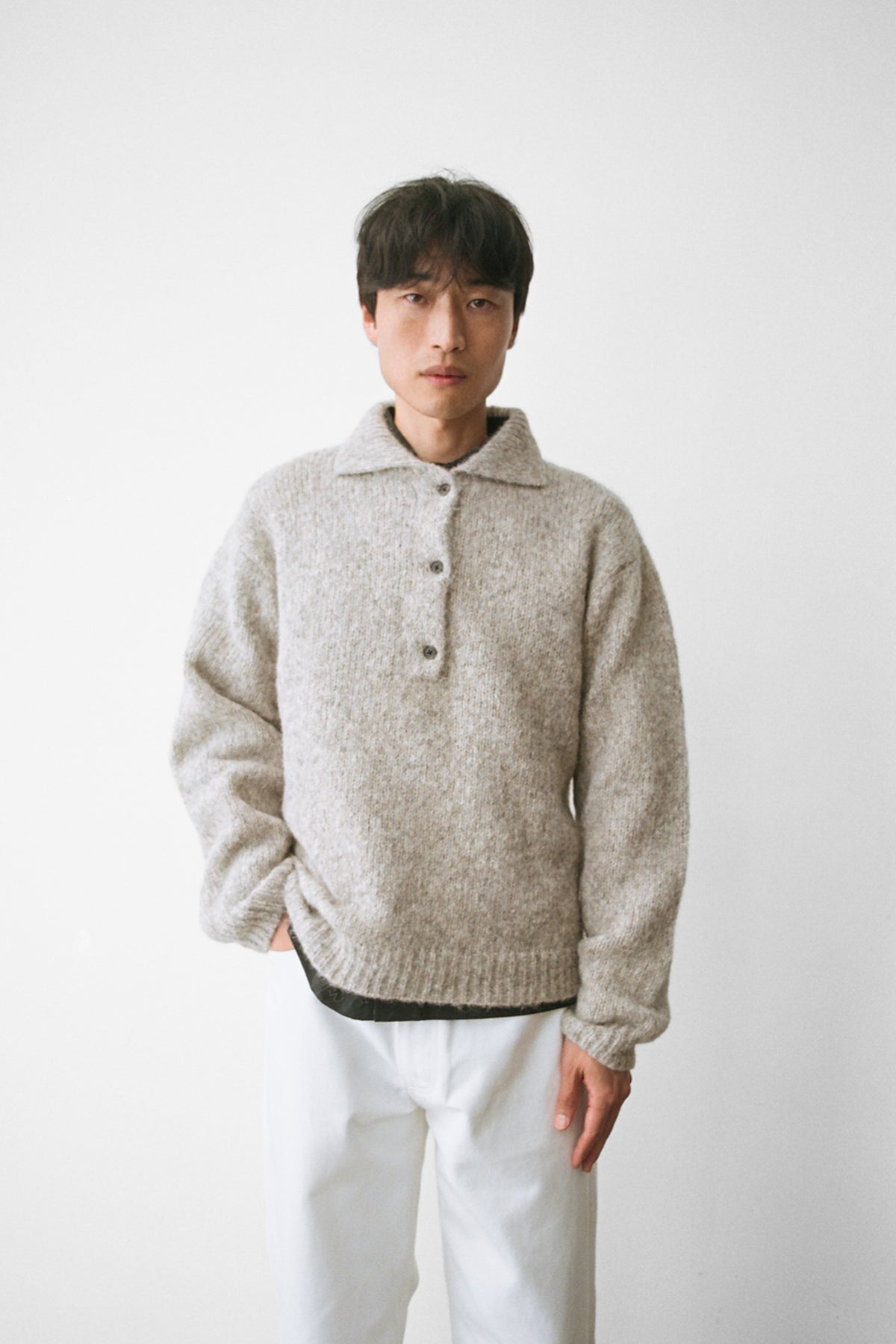 Alpaca Polo Sweaters Saturday Project