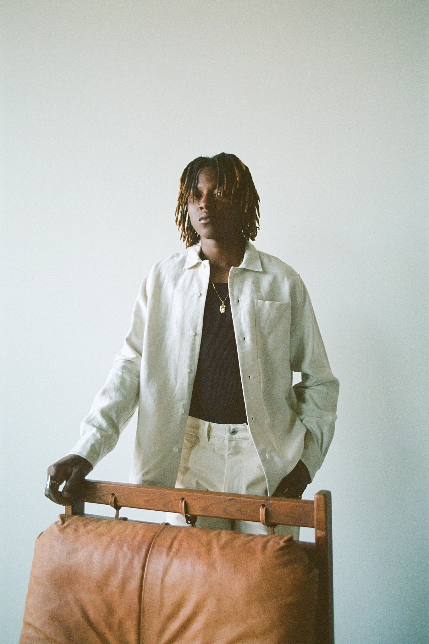 French Linen Chore Shirt Shirts Saturday Project