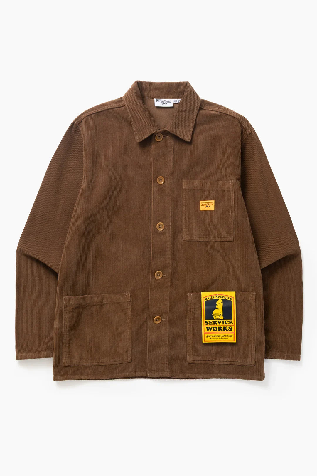 Corduroy Chore Shirt OverShirt Service Works