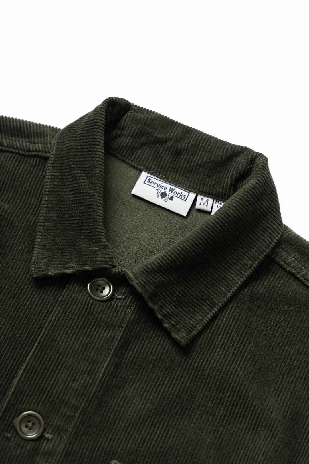 Corduroy Chore Shirt OverShirt Service Works