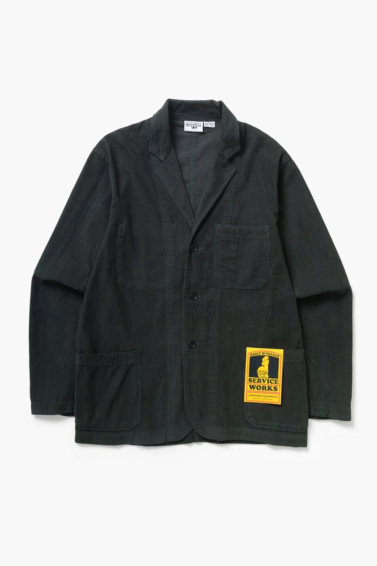 Fine Cord Server Suit Jacket Overshirts Service Works