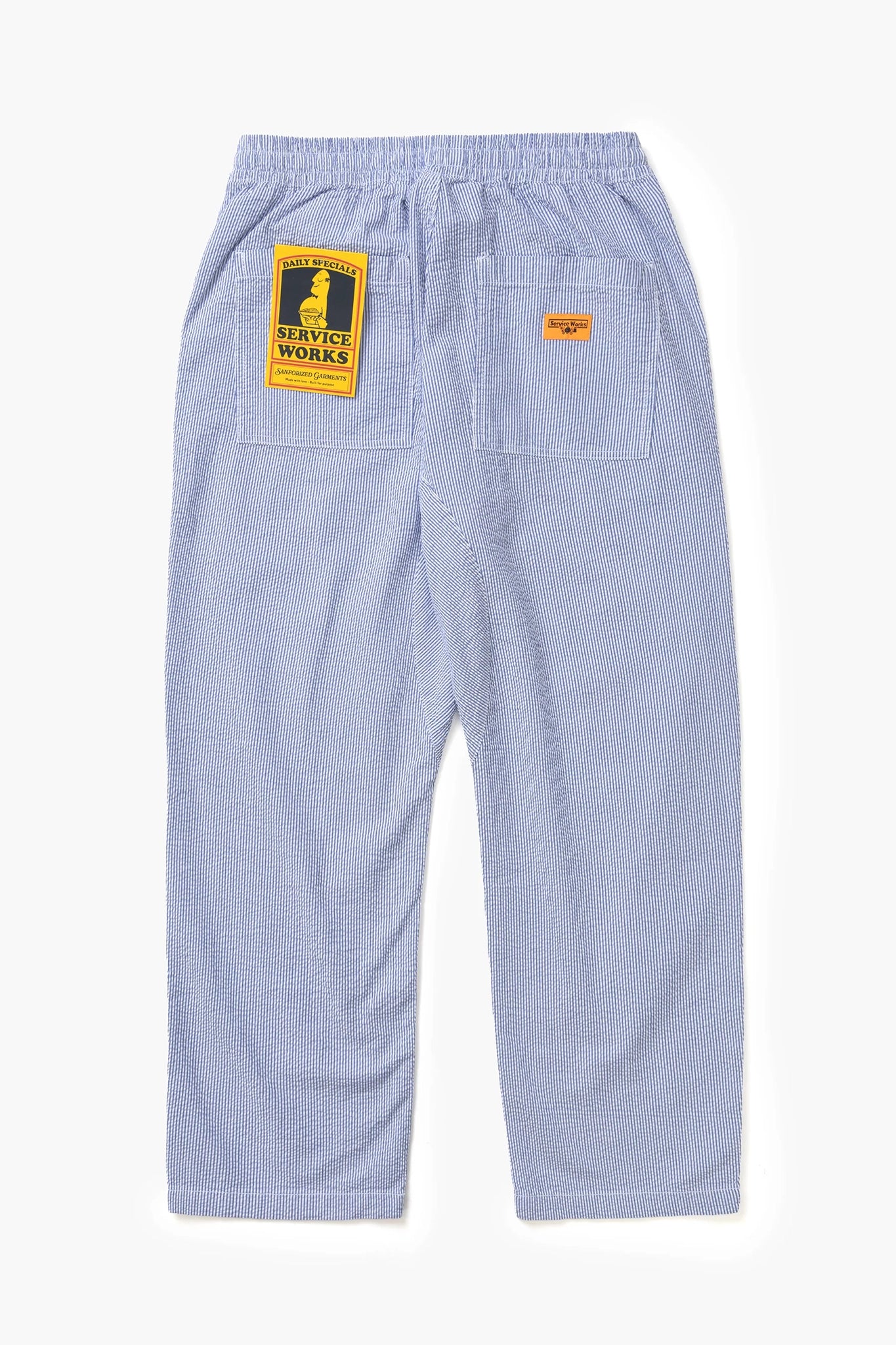 Seersucker Chef Pants Pants Service Works