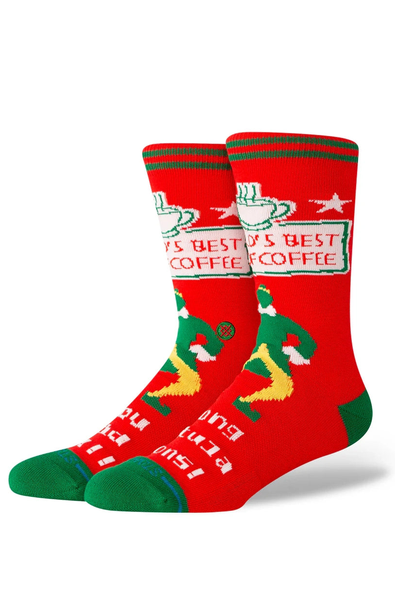 Elf x Stance Worlds Best Crew Socks Accessories Stance
