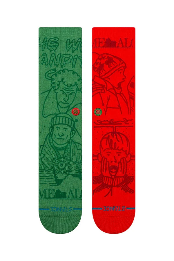 Home Alone x Stance Home Alone Crew Socks Accessories Stance