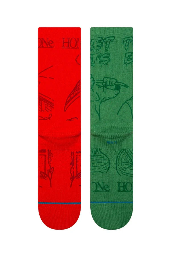 Home Alone x Stance Home Alone Crew Socks Accessories Stance