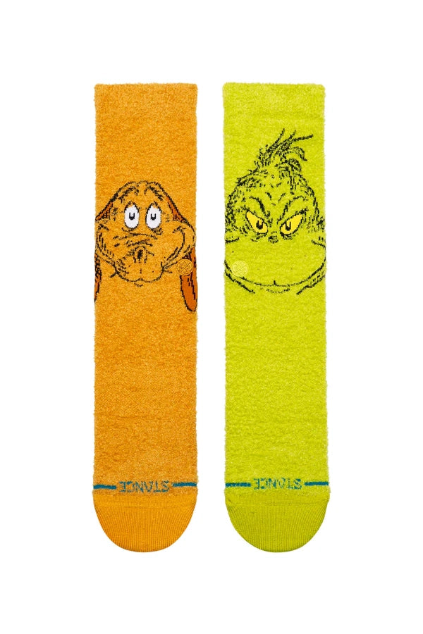 The Grinch x Stance Grinch And Max Crew Socks Accessories Stance
