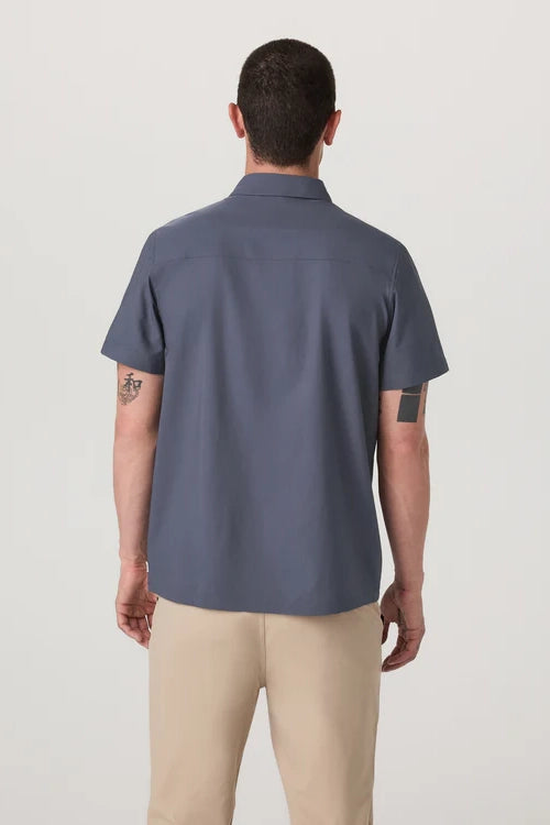 Short Sleeve Manhattan Button Down Shirts Vuori