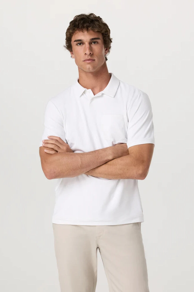 Short Sleeve Ponto Performance Polo Polos Vuori
