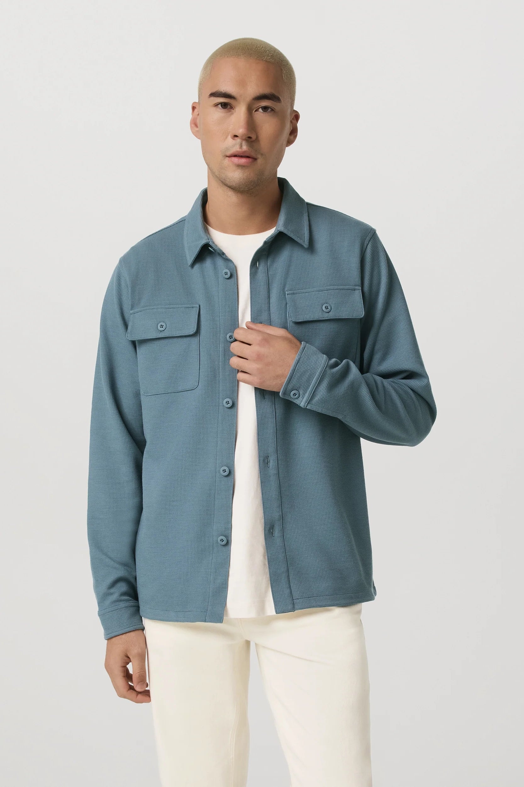 Waffle Shirt Jacket Outerwear Vuori