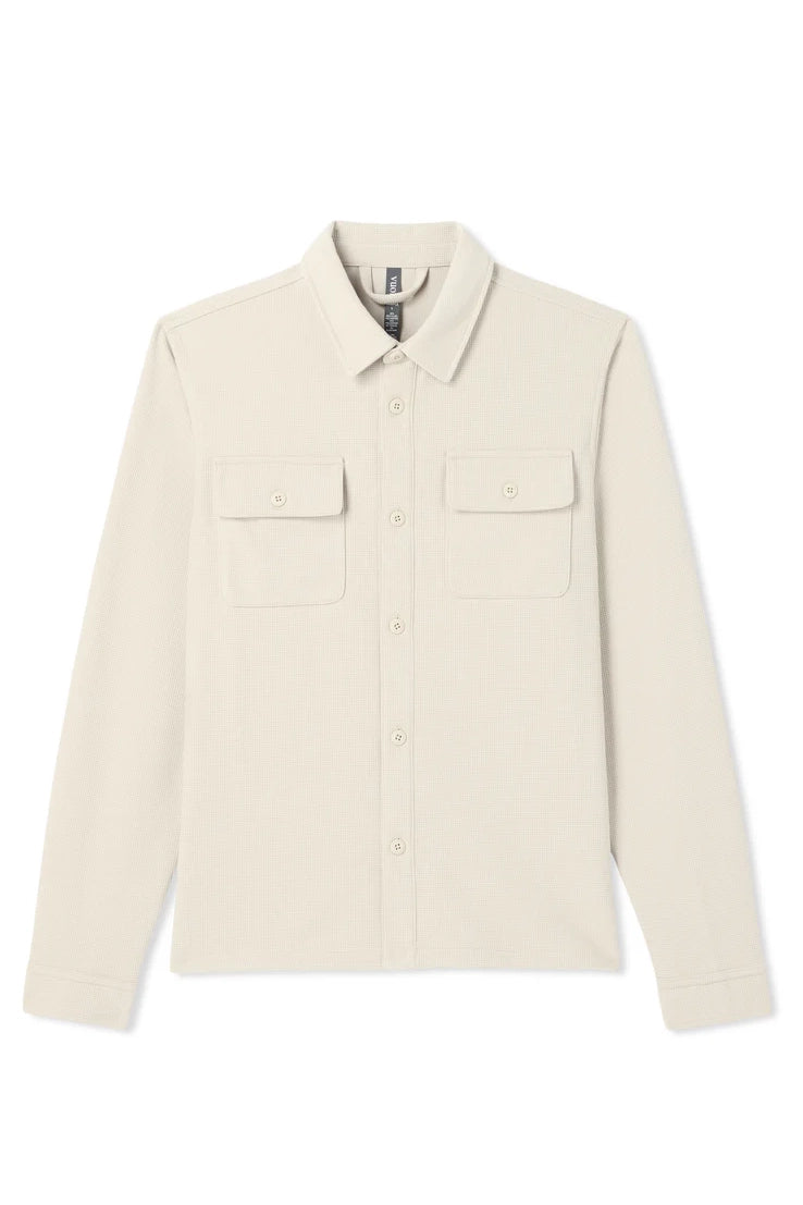 Waffle Shirt Jacket Outerwear Vuori