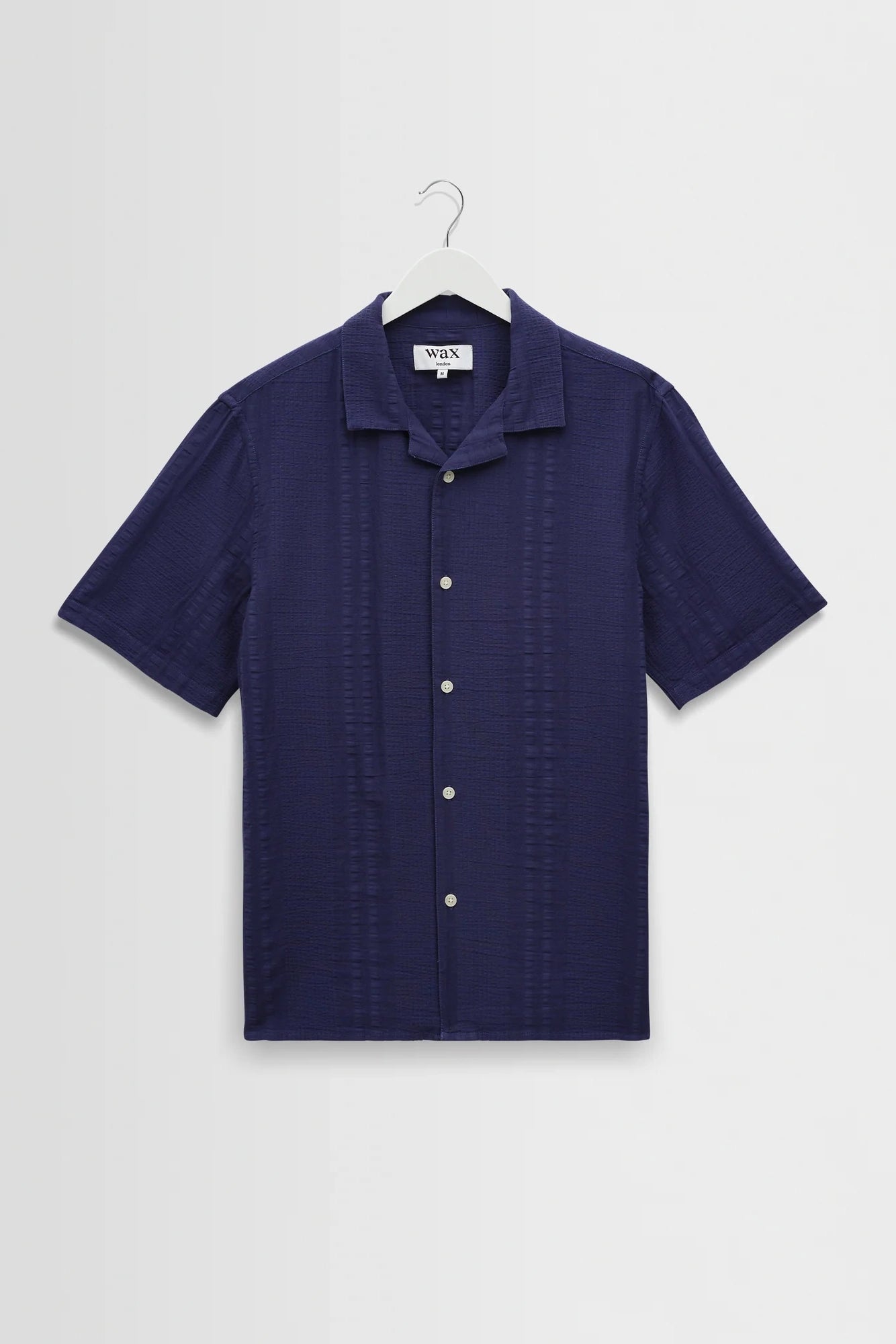 Didcot Double-Weave Seersucker Short-Sleeve Shirt Shirts Wax London