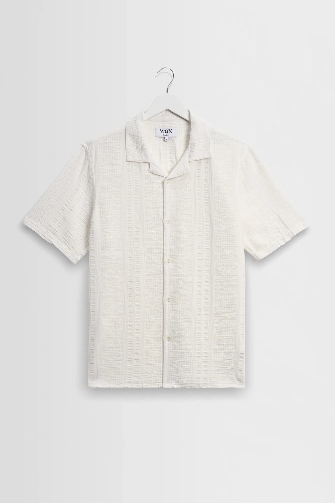 Didcot Double-Weave Seersucker Short-Sleeve Shirt Shirts Wax London